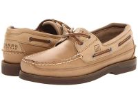 2016 Sperry Top-Sider Comfort Boat Shoes for Men - Mako 2-Eye Canoe Moc - Oak On Sale